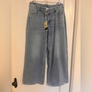 Halara Light Blue Wide-Leg Jeans size M
